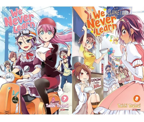 Kit Mangá We Never Learn 07° E 08° Lacrado Panini