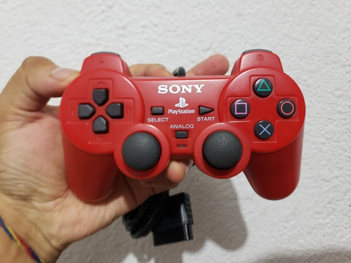 Control Original Rojo Edición Especial Playstation 2 