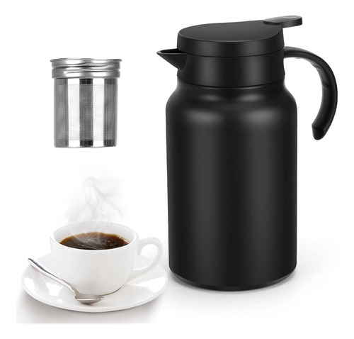 Dispensador Térmico De Jarra De Café De 50 Oz Y 1.5l, Dispen