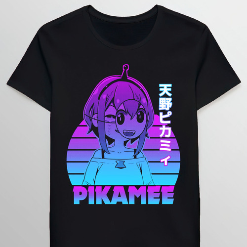 Remera Amano Pikamee Retro Sunset 142276792