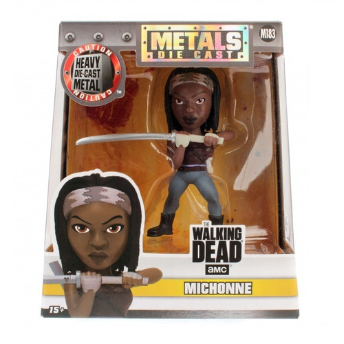 Michonne De 10cm The Walking Dead Metals Die Cast Jada 97935