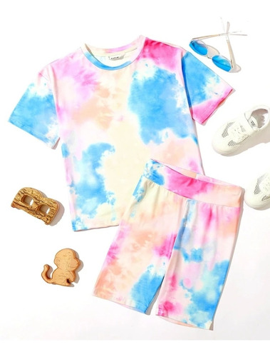 Conjunto Tie Dye Talla 10. Tiedye 