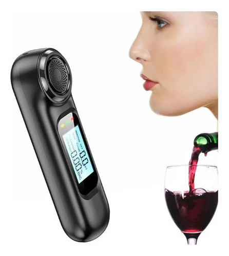 Alcoholímetro Digital Tester Non-contact Portatil Recargable