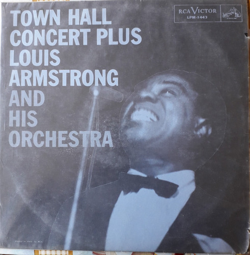 Vinilo Town Hall Concert Plus Louis Armstrong And His Orches