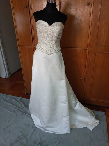 Vestido Novia Talla M Único De Exhibición 