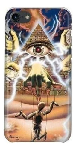 Funda Celular Illuminati Orden Piramide Todos Los Cel 666 *