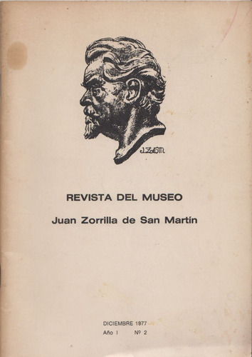 Revista N° 2 Del Museo Juan Zorrilla De San Martin 1977 Raro