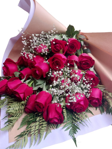 Ramo De 24 Rosas. Flores A Domicilio Envío De Flores 