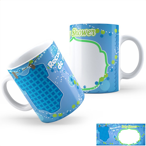 Taza Cerámica Baby Shower Bd Calidad