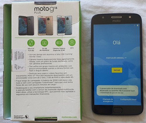 Celular Motorola Moto G5 Plus Tv 32gb 5,5¨mod Xt1802