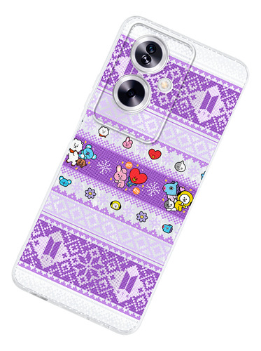 Funda Para Oppo Bts Bt21 Ugly Sweater Cooky Jeon Jung Case