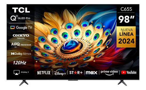 Tcl 98 Qled 4k 98c655 Smart Tv