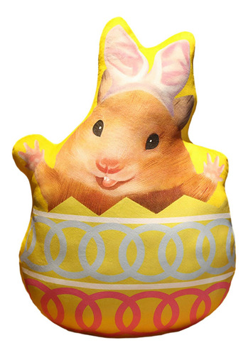 Cojines De Pascua, Decoración Rellena, Amarillo 45cm