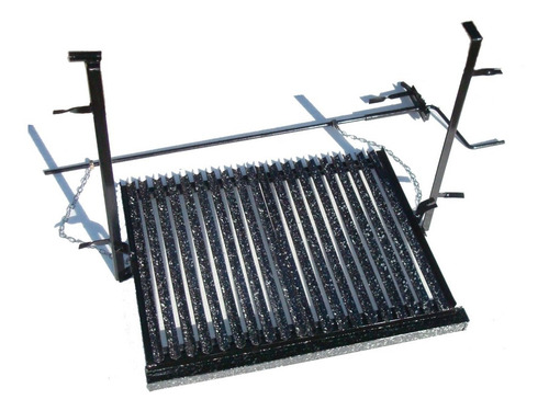 Imagen 1 de 5 de Parrilla De Amurar Hierro Angulo Enlozado De 85 Cm X 60 Cm