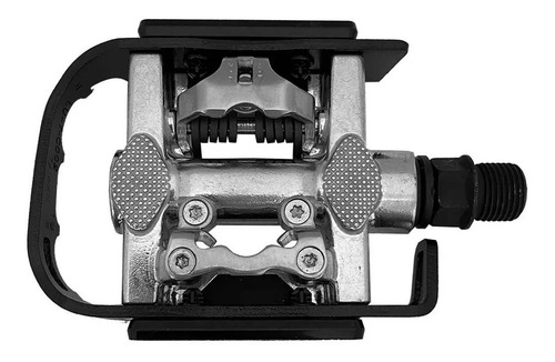 Imagem 3 de 4 de Pedal Bicicleta Clip Plataforma Wellgo Mtb C002 Aluminio Pto