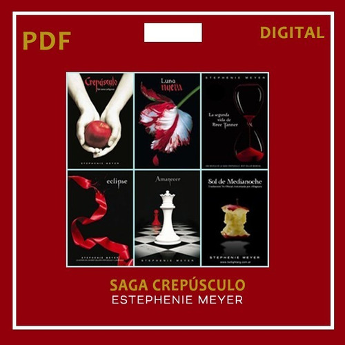 Saga Twilight Completo 6 Libros Ebook Mercado Libre