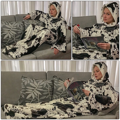 Pijamas Sacos Cobijas Con Mangas Mantas Con Mangas Ropa Monk