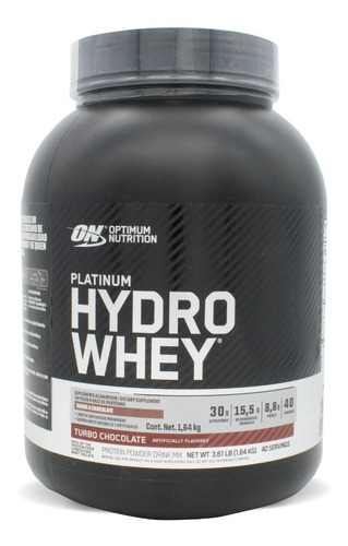 Optimum Nutrition Platinum Hydrowhey  3.31 Libras