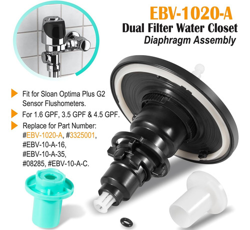 Ebv-1020-a Kit De Reparación De Diafragma Electrónico De Dob