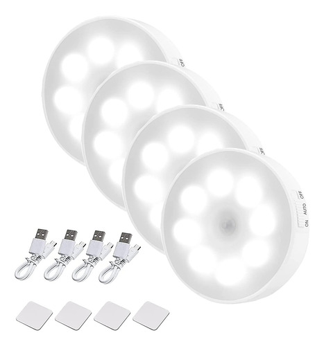 Luces Con Sensor De Movimiento Luz Nocturna Led Recargable