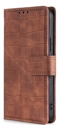 Capa Brown Skin Feel Pu Para Oppo Realme 7 Pro