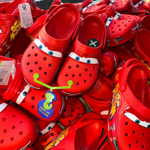 Crocs Rayo Mcqueen Sandalias Zuecos Hombre Mujer Niño Disney