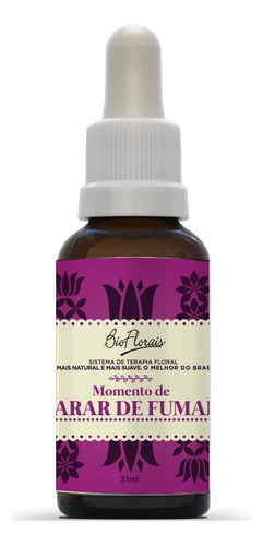 Momento De Parar De Fumar 31ml - Bio Florais