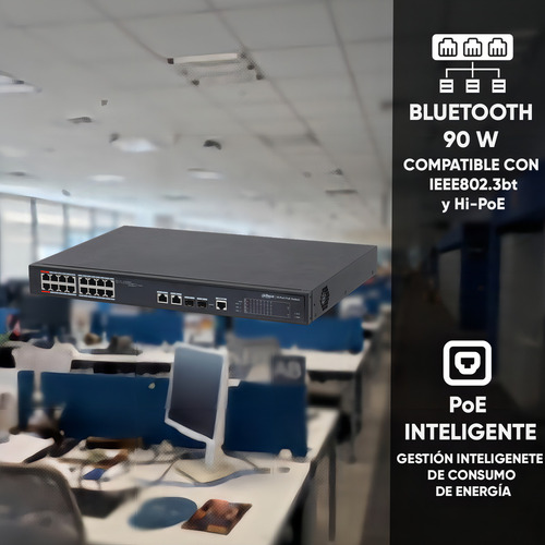 Switch Dahua Technology DH-PFS4218-16ET-240