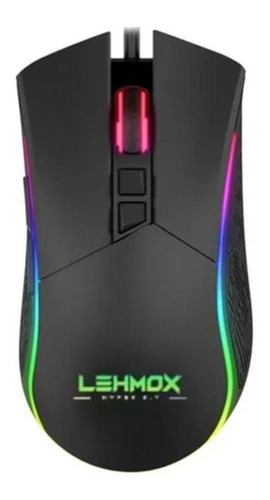 Mouse Gamer Macros Customizáveis Led Rgb 6400 Dpi
