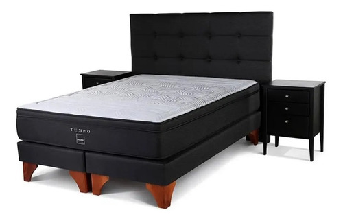 Cama Tempo Rosen 1.80x2.00 King Issey Grafito