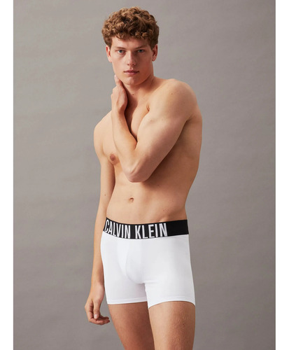 Boxer Brief Calvin Klein Intense Power 3p Algodon - Original