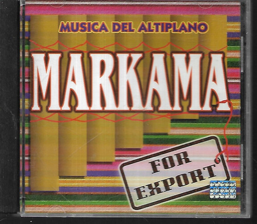 Markama Album Musica Del Altiplano For Export Sello Lm Cd 
