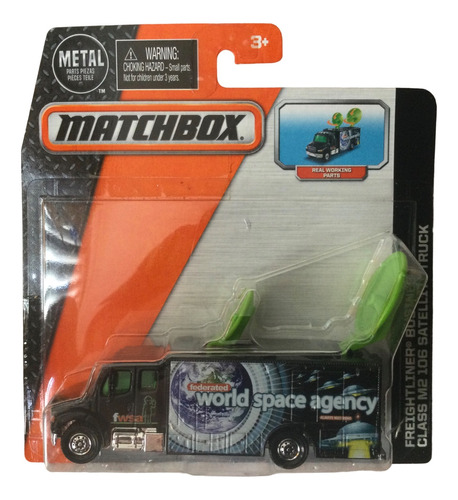 Matchbox Working Rigs Freightliner M2 106 Satellite Truck