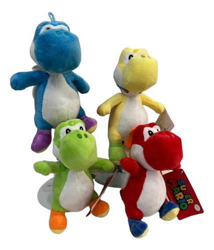 Peluche Yoshi Super Mario Verde