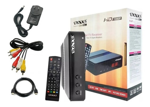 * Receptor Tda Sate Adtr06 Hdmi Rca Funcion Grabacion *