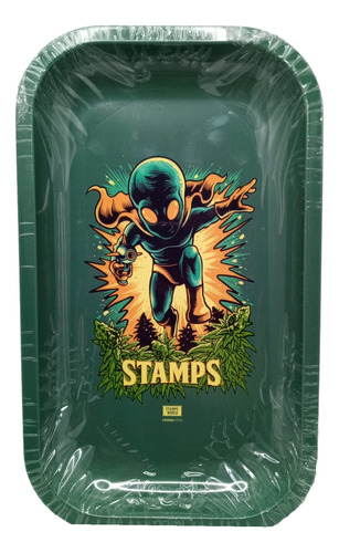 Bandeja Stamps Metálica Small Alien