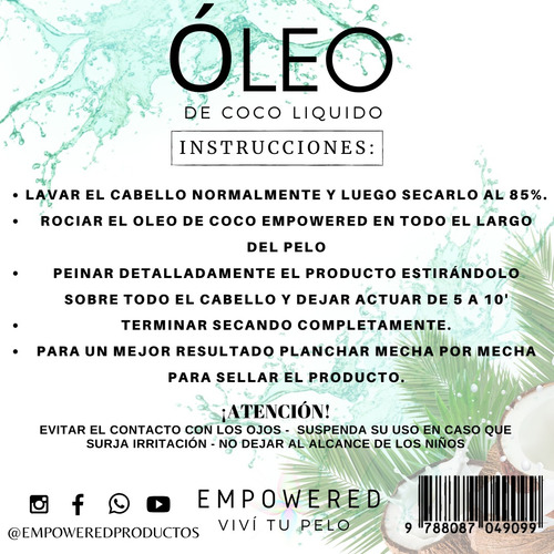 Oleo De Coco 5 Litros Bidon
