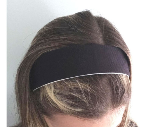 Imagem 5 de 7 de Tiarinha Faixinha Para Cabelo Tecido Dupla Face Tiara Faixa
