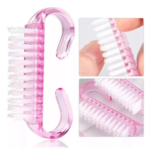 12pzs Mini Cepillos Uñas Limpieza Manicure Higiene Verduras