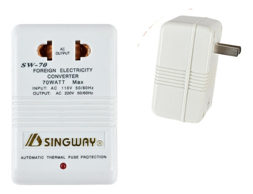 Transformador Convertidor De Voltaje Elevador De 110v A 220v