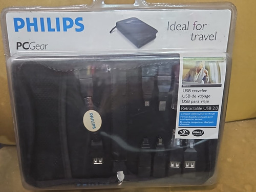 Philips Kit De Viaje Para Notebook C 8 Adaptadores Retractil