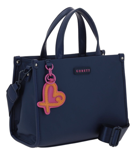 Bolsa Satchel Gorett Corett Color Azul Marino