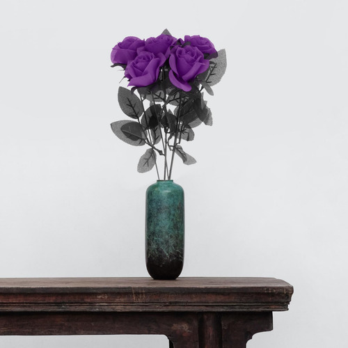 10 Piezas De Flores Artificiales, Arreglo De Flores Diy,