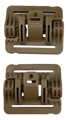 2pcs Tactical Vest Quick Release Buckle Slider Molle Str Nna