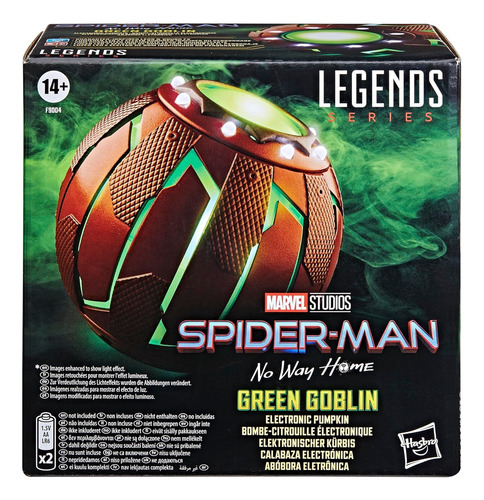 Figura Bomba Duende Verde Calabaza Electrónica Green Goblin