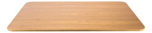 Tampo De Mesa Quadrado 60x60 Sala De Jantar Mdf 15mm Cor Louro Freijó