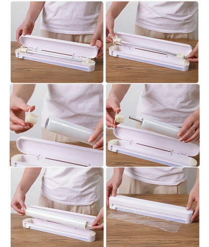 Qa1 Cortador De Papel De Aluminio Y Plástico Para Cocina