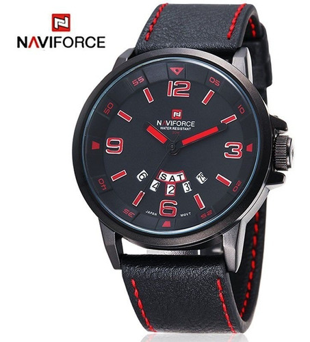 Relógio Naviforce 9028 Original Estojo Nota Fiscal Promoção