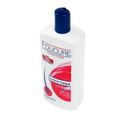 Shampoo Folicuré Control Caspa Hidratación 2 En 1 700ml