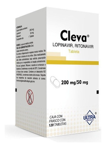 Cleva 200mg/50 Mg Caja Con Frasco Con 120 Tabletas